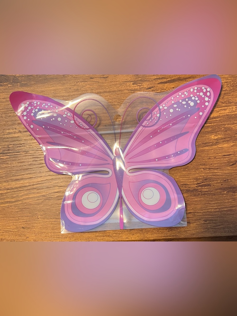 Butterfly Zip Baggies Reusable Pink Purple NWOT Bundle of 6